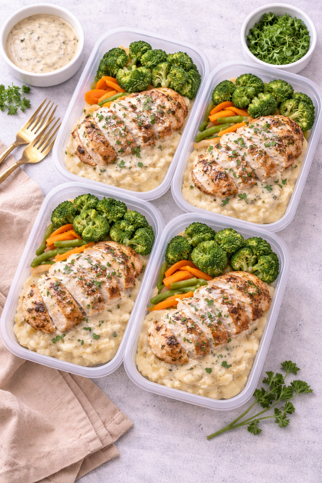 Grilled Chicken + Mash Potato