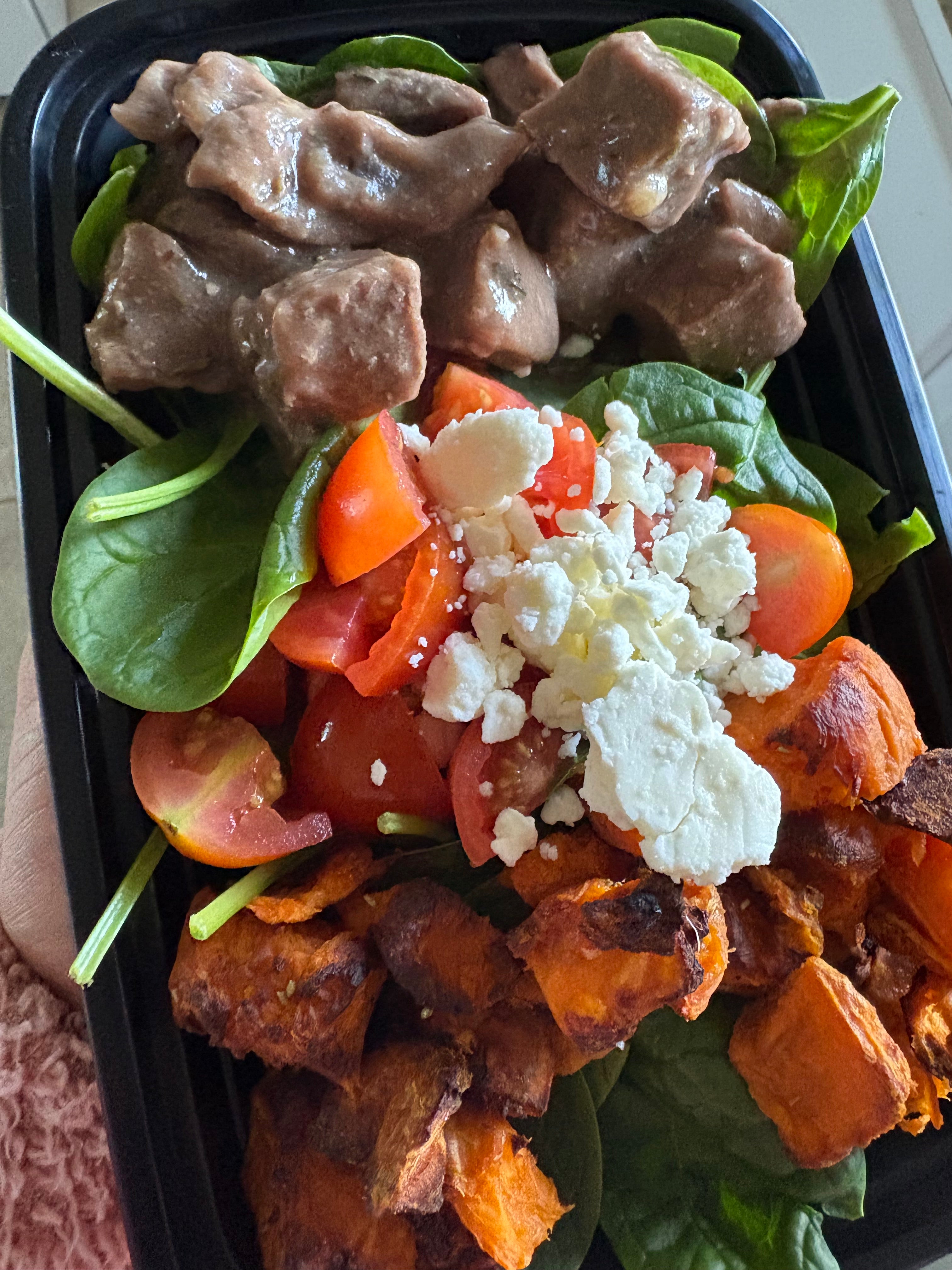 Beef & Sweet Potato Bowl